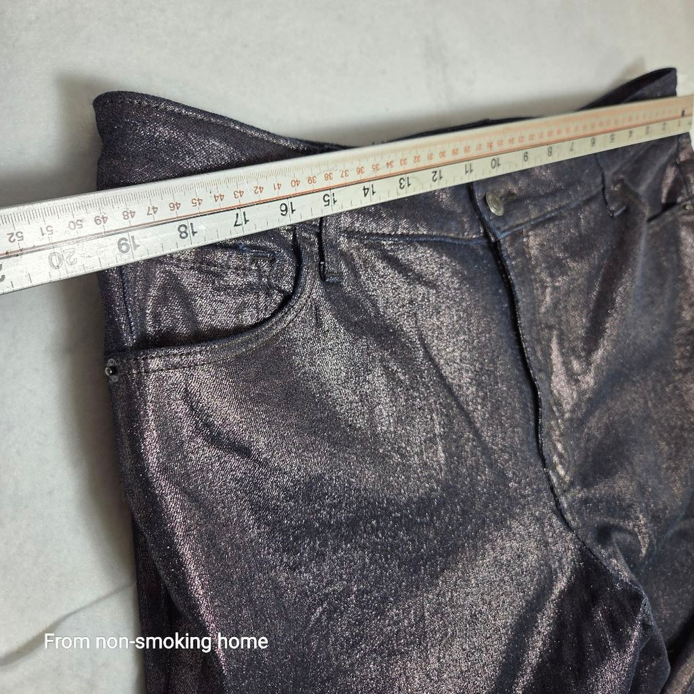 Women's Old Navy bronze/purple shimmer Skinny Jeans Size 18 - Picture 5 of 8